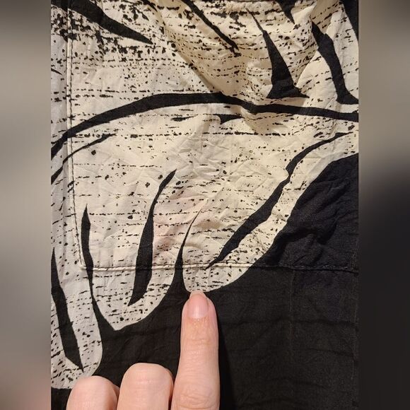 Vintage Jams World Hawaiian Shirt Rayon Tropical Art All Over Print | XL - Picture 6 of 9